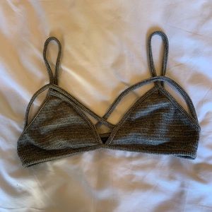 Brandy Melville grey bralette
